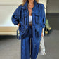 Dames Oversized Cargojas & Broek Twee-delige Set