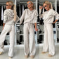 Casual Sweatshirt met capuchon 2-delige set