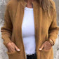 Dames Cozy Rits Gebreide Jas