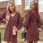 Dames Retro Rode Trui Jurk