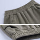Broek met verdikte hoge taille voor dames