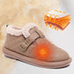 Vrouwen winter pluche slip-on platte schoenen