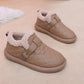 Vrouwen winter pluche slip-on platte schoenen