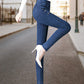 Dames Elastische Hoge Taille Slim Fit Jeans