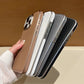 Magnetische Oplaad Lederen Hoes voor iPhone