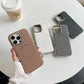 Magnetische Oplaad Lederen Hoes voor iPhone