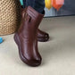Warme Halfhoge Ritslaarzen voor dames【Gratis verzending】