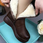 Warme Halfhoge Ritslaarzen voor dames【Gratis verzending】