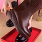 Warme Halfhoge Ritslaarzen voor dames【Gratis verzending】