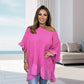 🔥Zomeruitverkoop 41% korting🔥Loose Pleated Off Shoulder Blouses for Women