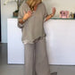 🌸Speciale prijs🌸Casual v-hals set van 2 stuks