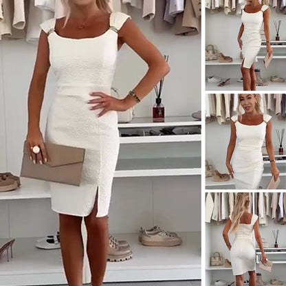 💃Elegante bodycon jurk met split aan de zijkant