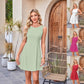 Mouwloze Mini Jurk met Getailleerde Taille voor Dames