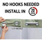 Viktrycka®  Douchegordijn met wafelmotief