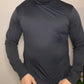 Lichtgewicht, sneldrogende hoodie voor heren met UV-bescherming, geïntegreerde gezichtsbescherming, vierwegstretch en zweetabsorberende eigenschappen