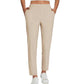 🔥⏳BEPERKTE AANBIEDING 50% KORTING🌞Dames hoge taille broek met ritszakken 👖 – 4-way stretch, buikcontrole, ademend en snel droog, 6 kleuren, S-3XL