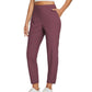 🔥⏳BEPERKTE AANBIEDING 50% KORTING🌞Dames hoge taille broek met ritszakken 👖 – 4-way stretch, buikcontrole, ademend en snel droog, 6 kleuren, S-3XL