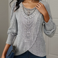 Damesmode: top met lange mouwen