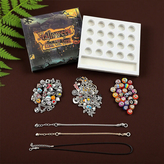 🎃 🎁 Halloween DIY Armband- & Kettingset——Voor mijn geliefde hem/haar🎁