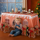 Kerstmis-peperkoek-speelhuis-tafelkleed