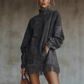 【S-3XL】💖Jurk met lange mouwen en franjes