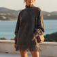 【S-3XL】💖Jurk met lange mouwen en franjes