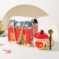 🎁The best Christmas gift ✨ Cute Apple-Shaped Ceramic Mug Set