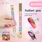 🎁Kerstcadeau🎄12-kleurige professionele nail art penset