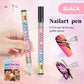 🎁Kerstcadeau🎄12-kleurige professionele nail art penset