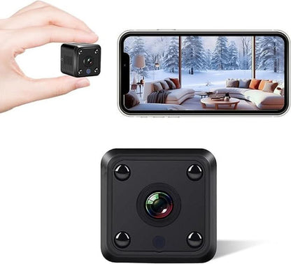 1080P HD Mini Bewakingscamera – Draadloos, Magnetisch & Nachtzicht, 24/7 Veiligheid Zonder Boren