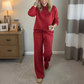 Dames Glitter 2-delige Set: Sweatshirt & Broek