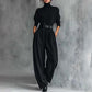 Elegante Damesset: Coltrui Top & Hoge Taille Broek