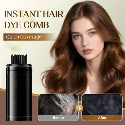 📢📢50% KORTING! ✨ Kam voor het direct kleuren van grijs haar – Onmiddellijke dekking, milde formule & nauwkeurig aan te brengen! 🌿💇‍♀️