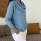 Top met cowl-hals en lange mouwen van Sparkle