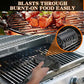 🔥 NU 50% KORTING!🍖 Draadloze elektrische barbecueborstelreiniger – Grondige reiniging, lange steel & oplaadbaar 🔋
