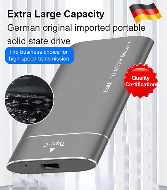 🎁Nieuw binnen 50% KORTING💥Draagbare mobiele SSD-schijf