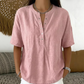 🔥Casual effen blouse voor dames