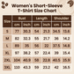 Dames-T-shirt met korte mouwen en ronde hals