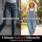 ⌛️50% korting✨ Dames Losse Denim Tuinbroek | Verstelbanden Diepe Zakken S-2XL