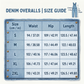 ⌛️50% korting✨ Dames Losse Denim Tuinbroek | Verstelbanden Diepe Zakken S-2XL