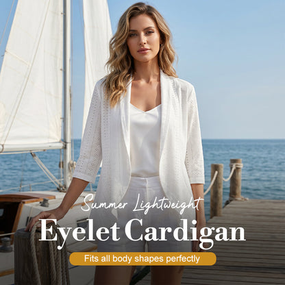 🌸 TIJDELIJKE KORTING VAN 50%! ✨ Lichtgewicht zomervest met gaatjes voor dames – Ademend, luchtig, stijlvol vest 🌊