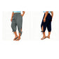 📢📢40% KORTING !! ⏰Casual capribroek voor dames met elastische tailleband
