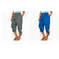 📢📢40% KORTING !! ⏰Casual capribroek voor dames met elastische tailleband