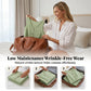 Casual tweedelige set voor dames met V-hals en zonder mouwen