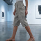 Casual cropped broek voor dames met knoopdetails