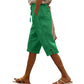 Casual cropped broek voor dames met knoopdetails