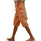 Casual cropped broek voor dames met knoopdetails
