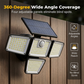 🌞💡Beveiligingslamp met bewegingssensor op zonne-energie