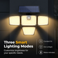 🌞💡Beveiligingslamp met bewegingssensor op zonne-energie