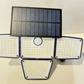 🌞💡Beveiligingslamp met bewegingssensor op zonne-energie